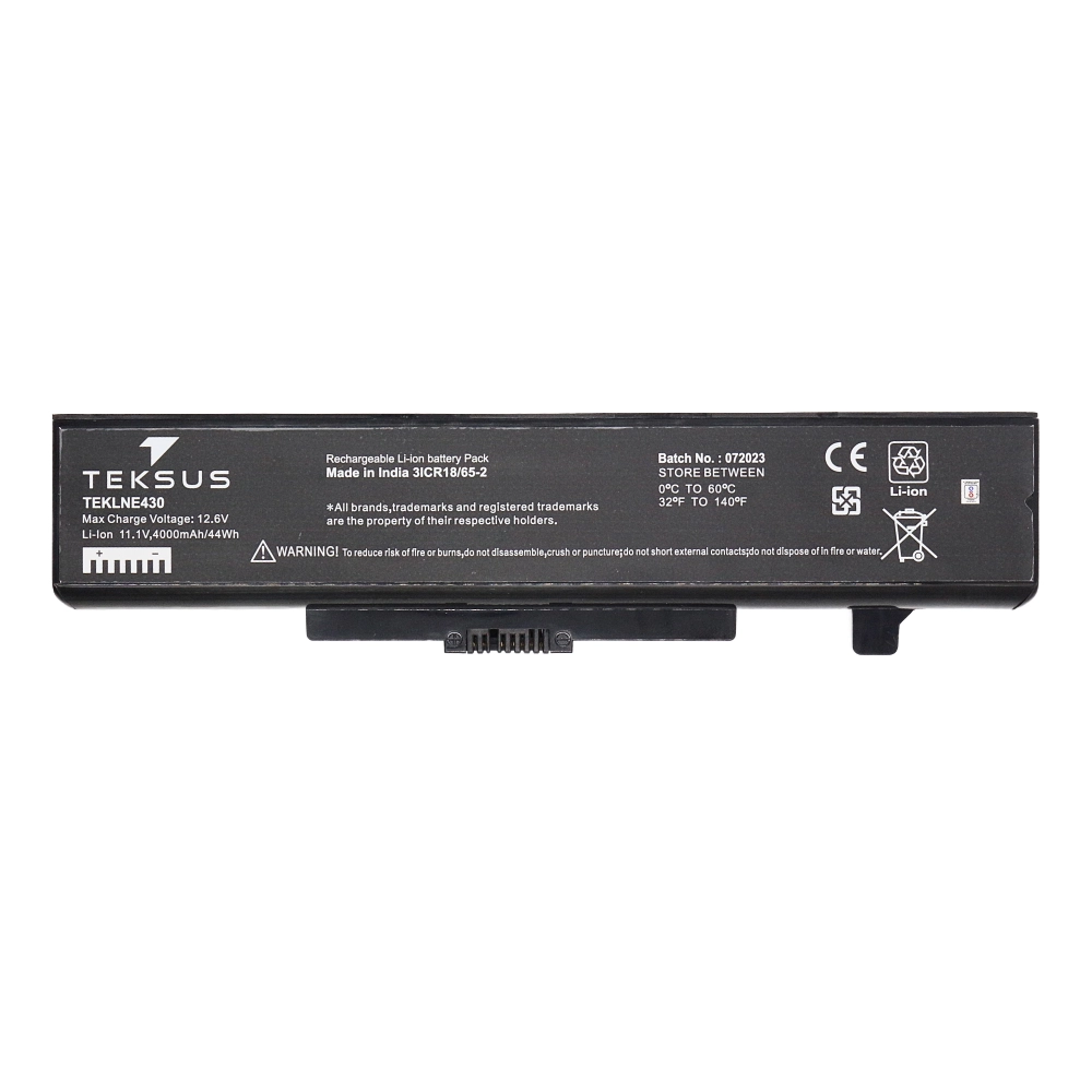 Teksus Laptop Battery Compatible For Lenovo ThinkPad Edge E430 6C view 2